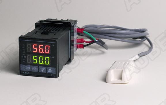1/16 DIN Humidity Controller (Relay Output) Powered by 24V AC/DC