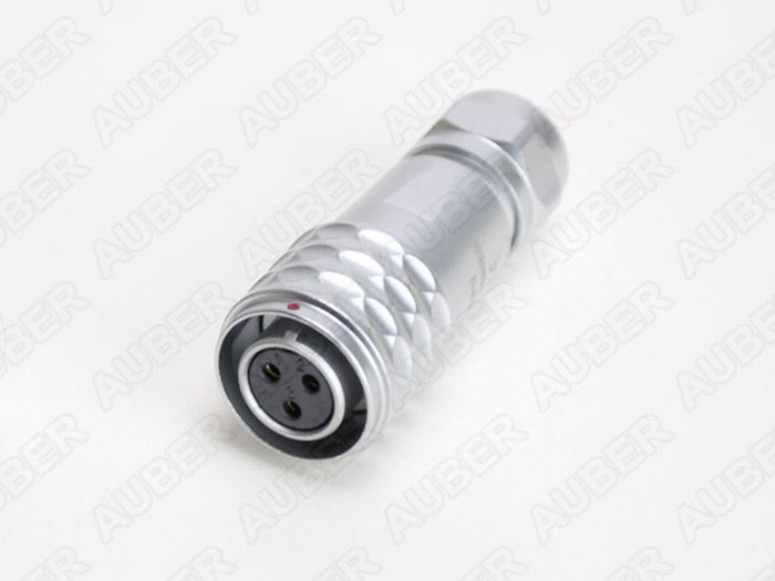 Water-Resistant 3-Pin Female Connector for RTD Cable