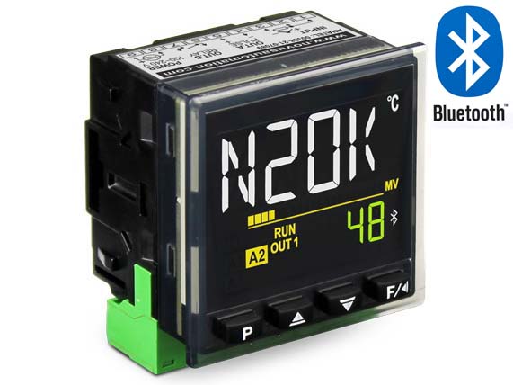 Bluetooth LCD PID Temp Controller with Timer, Ramp Soak 12~24VDC