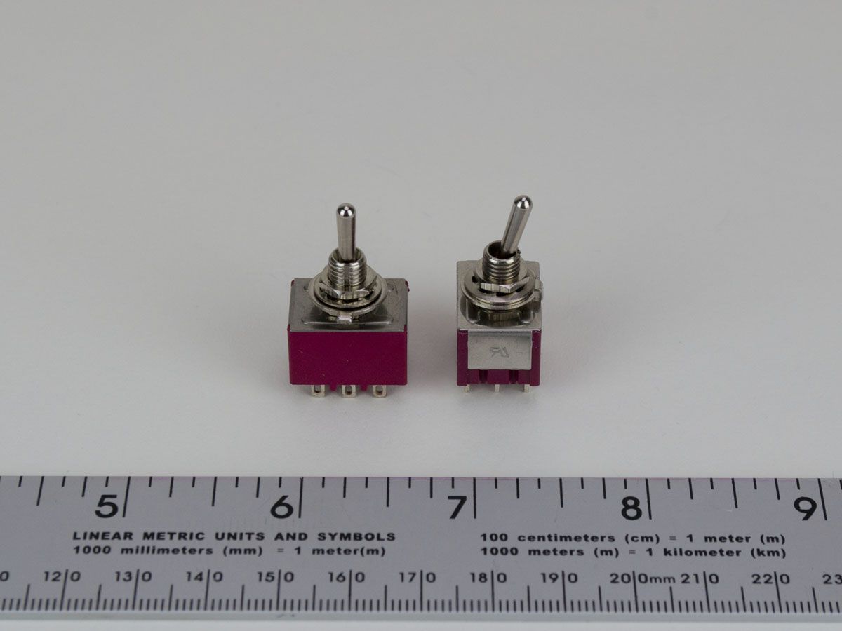 9-PIN 3PDT ON/ON Toggle Switch, RTD Sensor Switching